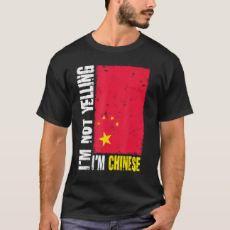 Camiseta Es curioso que no esté gritando, soy la bandera ch