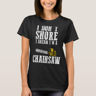 Camiseta Es curioso que no haya más hombres en Chainsaw Gua
