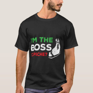 Camiseta Es curioso que sea el jefe italiano Nonna Capiche 