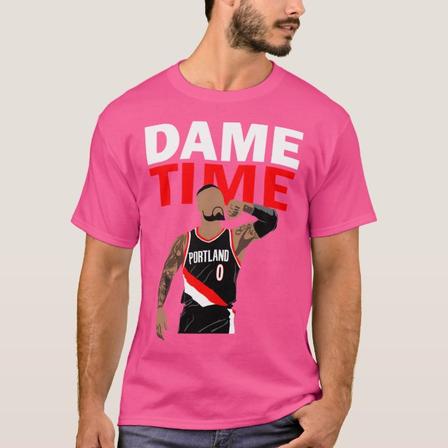 Camiseta Es Dame Time Damian Lillard (Anverso)