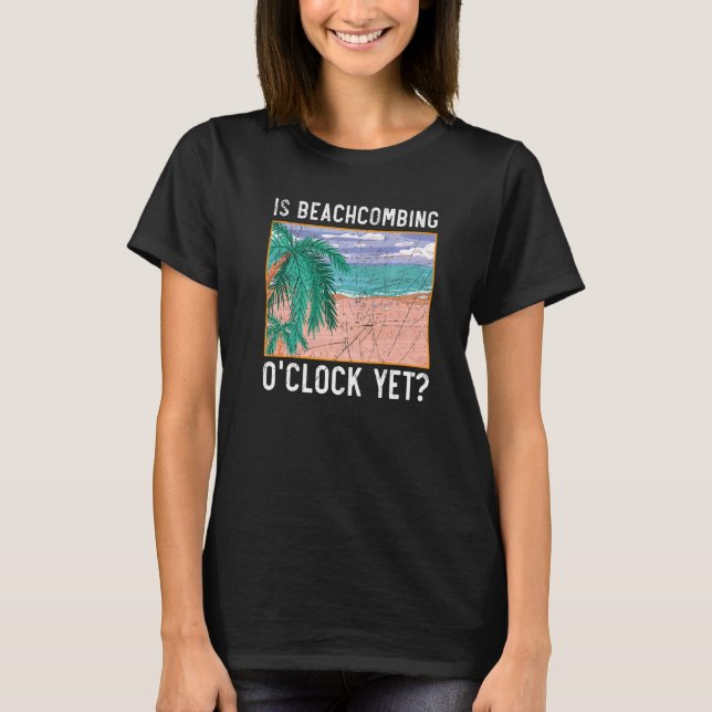 Camiseta ¿Es De Beachcomber Y De Marea De Vidrio De Mar De  (Anverso)