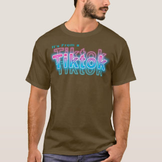 Camiseta Es de un Tiktok