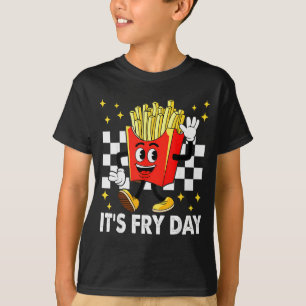 Camiseta Es día de papas fritas - Comida rápida divertida d