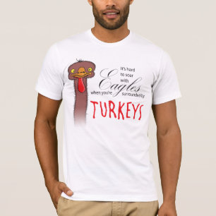 Camiseta Es Difícil Llorar Con Águilas Cuando...