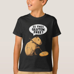 Camiseta ¿Es divertida esta enfermedad celíaca de capybara