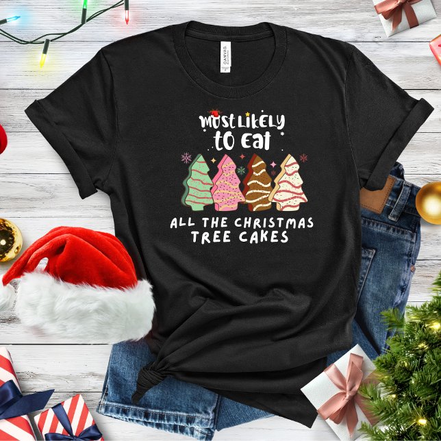 Camiseta Es Divertido Comer Todos Los Pasteles De Árbol De  (Subido por el creador)