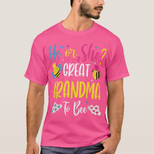 Camiseta Es Divertido Él O Ella Qué Será La Gran Abuela