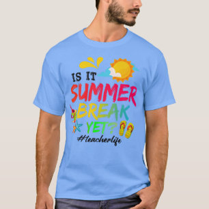 Camiseta Es Divertido El Verano Y La Vida Del Profesor El D