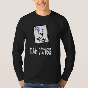 Camiseta Es divertido jugar Mah Jongg juego chino-americano
