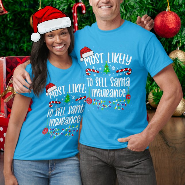 Camiseta Es Divertido Lo Más Probable De Vender A La Famili (Subido por el creador)