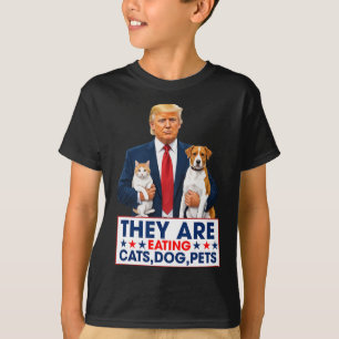 Camiseta Es Divertido Que Están Comiendo A Los Perros, Los 