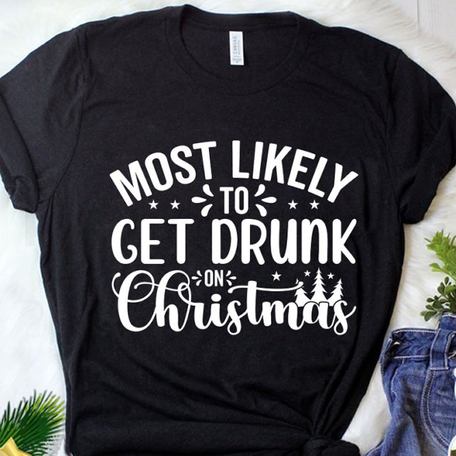 Camiseta Es Divertido Que Lo Más Probable Sea Conseguir Cam (Subido por el creador)
