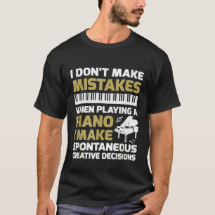 Camiseta Es Divertido Que No Cometo Errores Al Jugar El Pia
