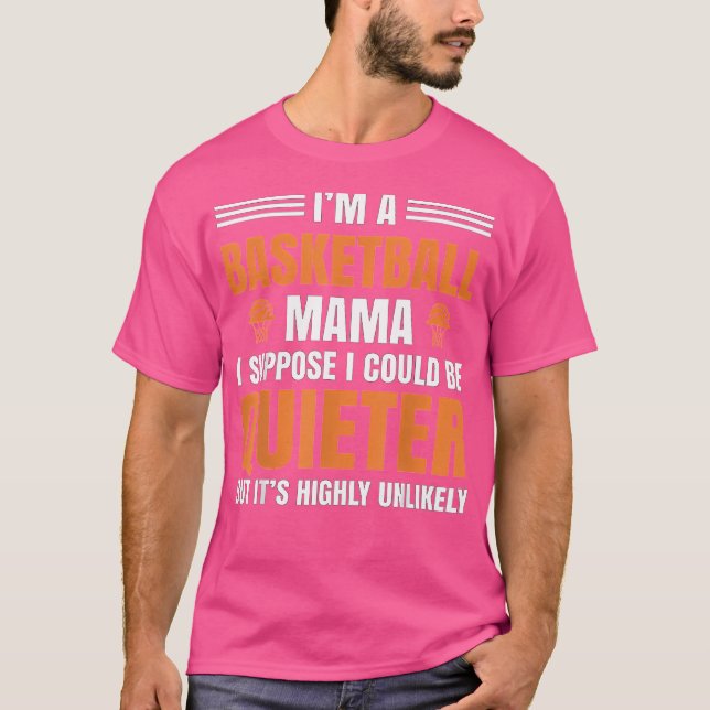 Camiseta Es Divertido Que Soy Una Madre De Baloncesto De Ba (Anverso)