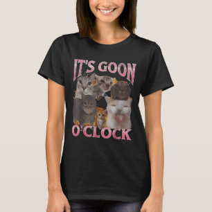 Camiseta Es divertido un meme irónico de gato.