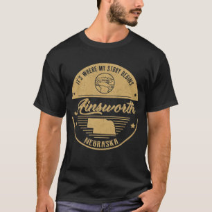 Camiseta Es donde comienza mi historia.