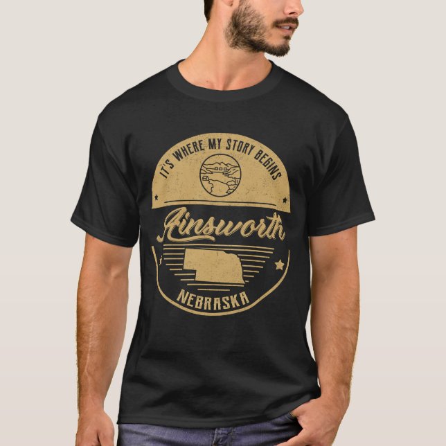 Camiseta Es donde comienza mi historia. (Anverso)