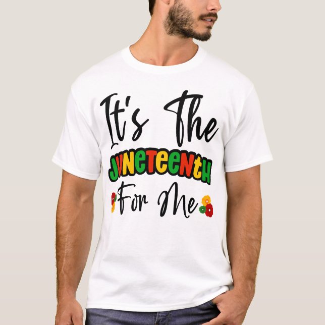 Camiseta Es El 10 De Junio Para Mí Melanin Black Sista Bruh (Anverso)