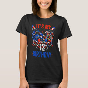 Camiseta Es el 4 de julio y mi duodécimo cumpleaños nos jue