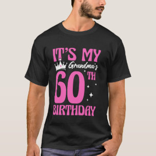 Camiseta Es el 60 cumpleaños de mi abuela 60 años Abuela