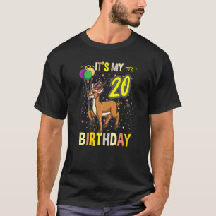 Camiseta Es el animal africano de mi vigésimo cumpleaños, G