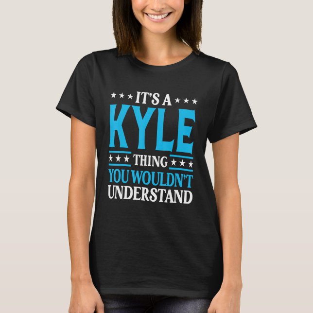 Camiseta Es el apellido de Kyle Thing Funny Team (Anverso)