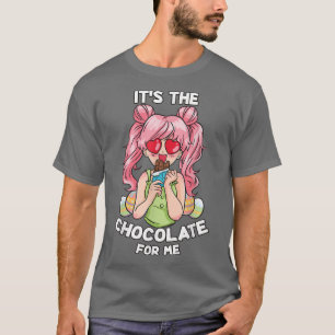 Camiseta Es el chocolate para mí - Pascua de Anime Kawaii 5
