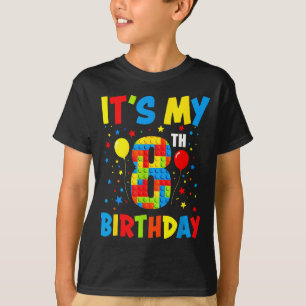 Camiseta Es el cumpleaños número 8 de un niño de 8 años que