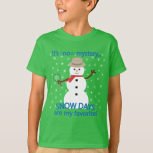 Camiseta Es el detective Snowman de now