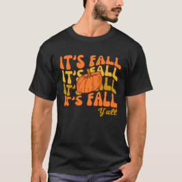 Camiseta Es el Día de Acción de Gracias feliz en otoño