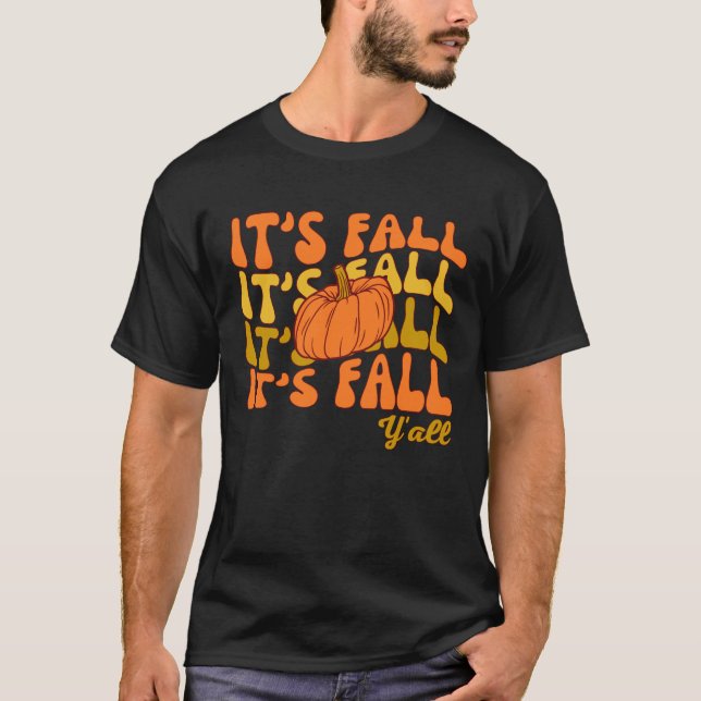Camiseta Es el Día de Acción de Gracias feliz en otoño (Anverso)