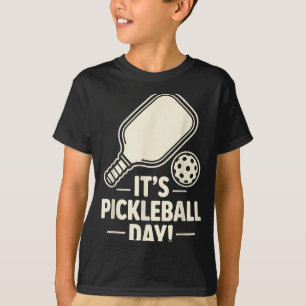 Camiseta Es el día de Ckleball Dink Srt Jugador Cancha Dive