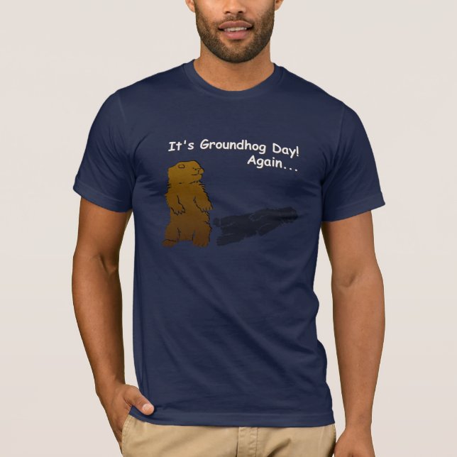 Camiseta ¡Es el día de la basura! De nuevo... (Anverso)
