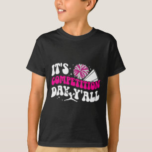 Camiseta Es el día de la competencia de porristas Día de la