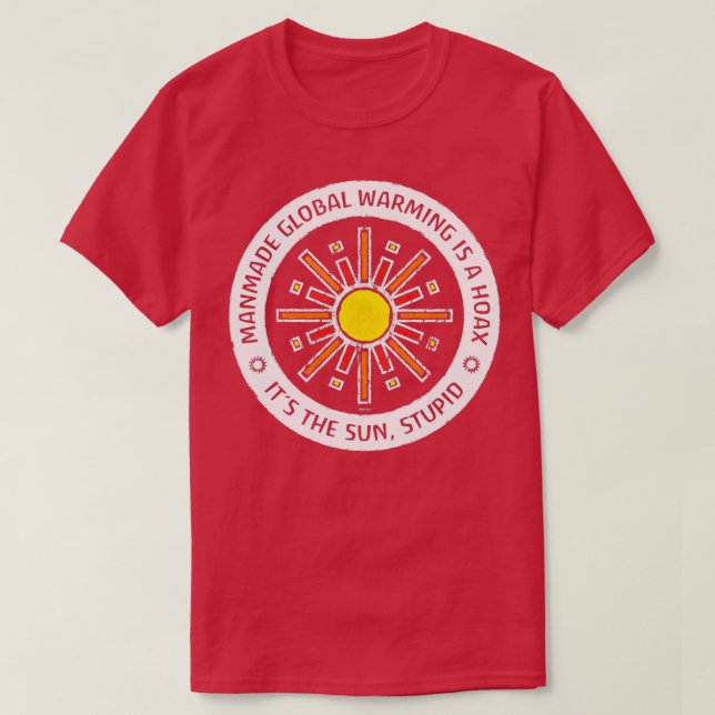 Camiseta Es El Estúpido Del Sol  (Diseño del anverso)