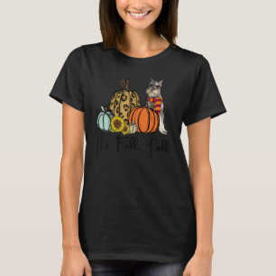 Camiseta Es el Festival de Leopardo de Schnauzer en miniatu