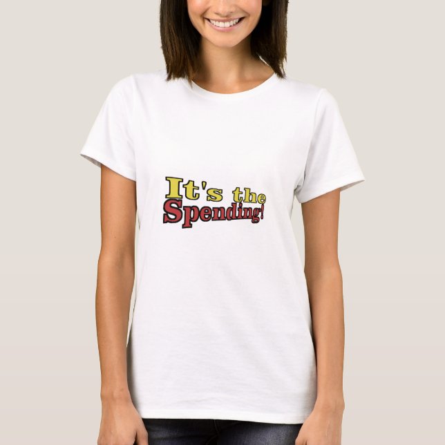 Camiseta Es el gasto (Anverso)