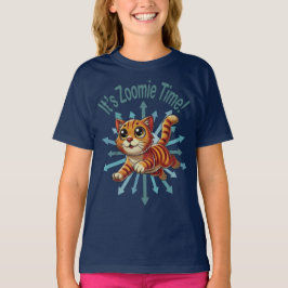 Camiseta Es el gato del Naranja de tiempo de Zoomie