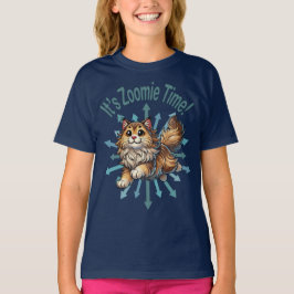Camiseta Es el gato forestal noruego de Zoomie Time
