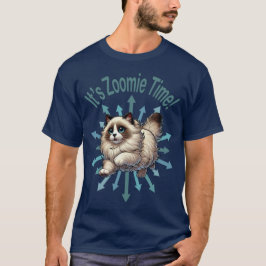 Camiseta Es el gato Zoomie Time Ragdoll