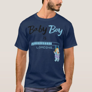 Camiseta Es el género masculino revelar graciosos hijos rec