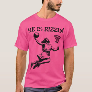 Camiseta Es El Gracioso Jesús Rizzin Jugando Al Básquetbol