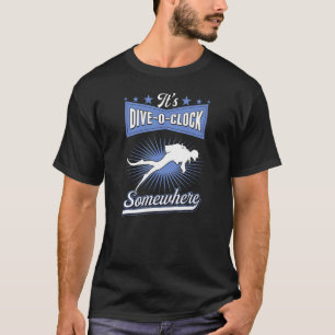 Camiseta Es el instructor de submarinismo Scuba en algún lu