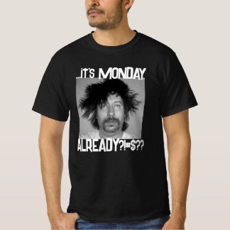 Camiseta Es el LUNES Negro
