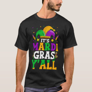 Camiseta Es el Mardi Gras Y'all Costume Mardi Gras Mask Bea