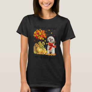 Camiseta Es el más maravilloso momento otoñal Shih Tzu Pump