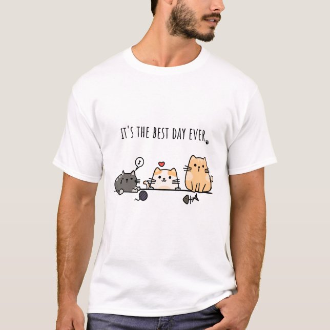 Camiseta Es el mejor día de la historia (Anverso)