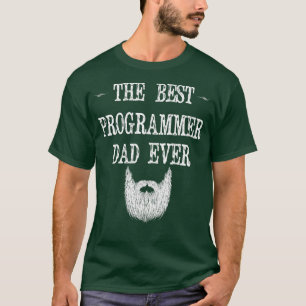 Camiseta Es el mejor programador papá divertido regalo de c