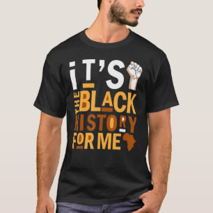 Camiseta Es el Melanin para mí Melanated Black History Mo