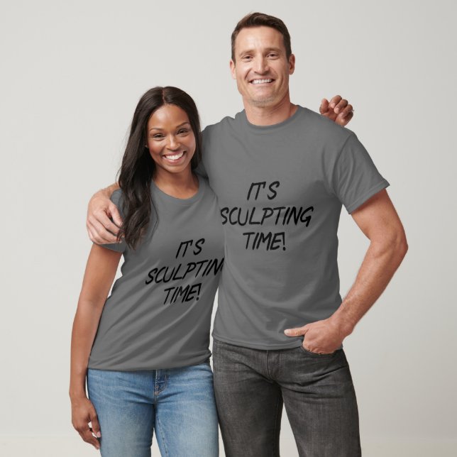 Camiseta ¡Es el momento de esculpir! (Unisexo)